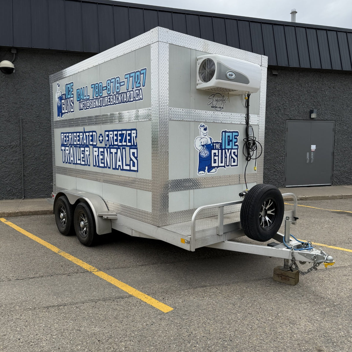 Weekly Cooler/Freezer Trailer Rental